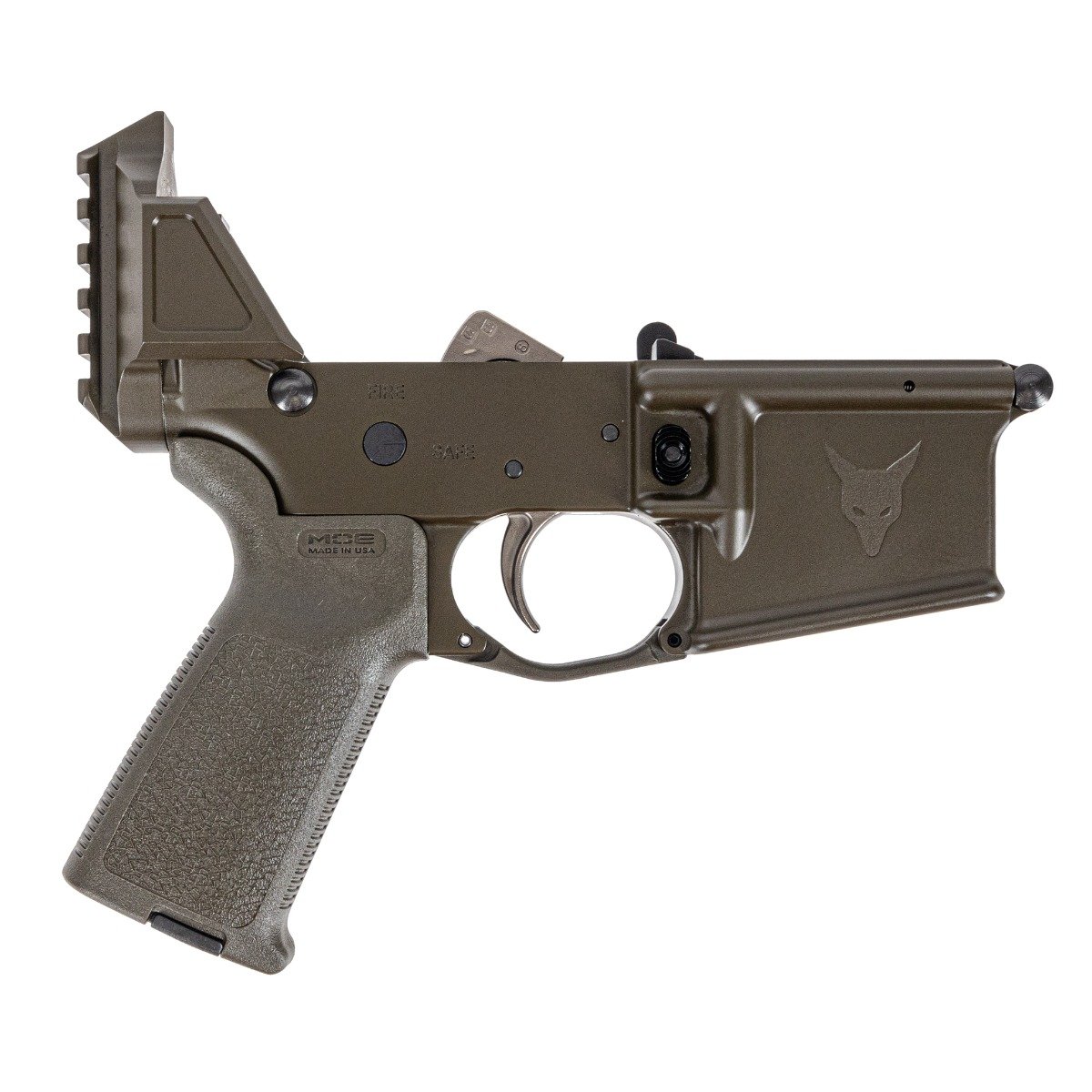 PSA Lower Complete, JAKL MOE EPT w/o Brace, ODG - Palmetto State Armory