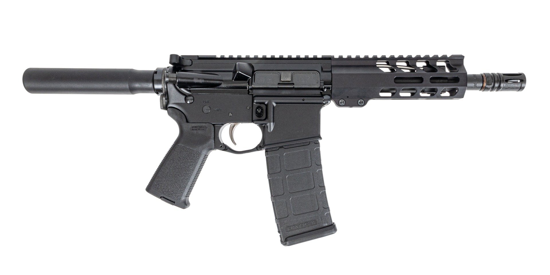 PSA 7.5" Pistol-Length 300AAC 1/8 Phosphate 6" Lightweight M-Lok MOE EPT Pistol - Palmetto State Armory