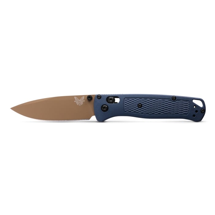 Benchmade Bugout Axis Folding Knife, Crater Blue - 535FE-05 - Benchmade