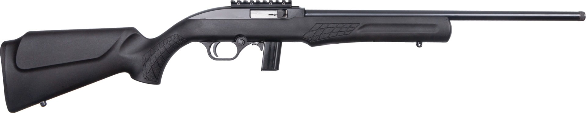 Rossi RS22 22lr Semi Automatic Rifle w/ Threaded Barrel, Black - RS22LP1811-TH - Rossi