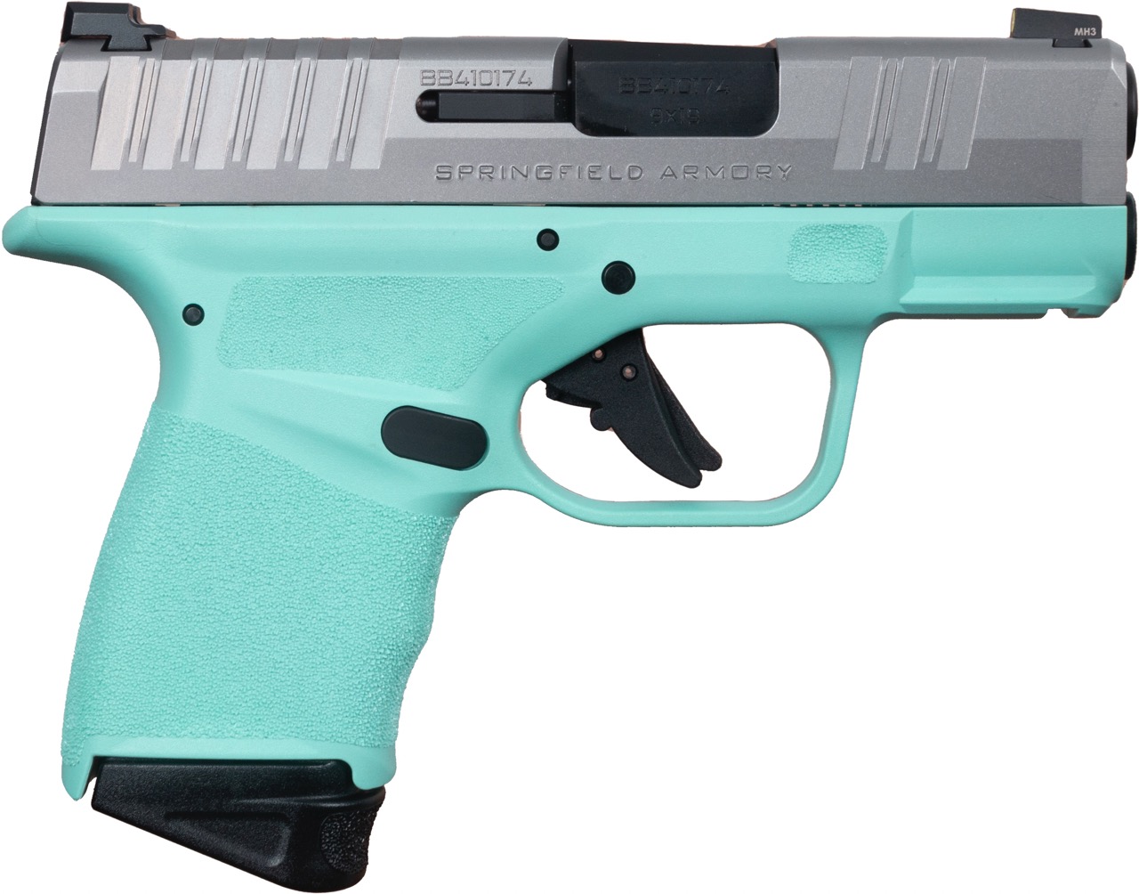 Springfield Armory Hellcat 9mm Pistol 3" 13rd, Robin's Egg - HC9319REBS - Springfield Armory