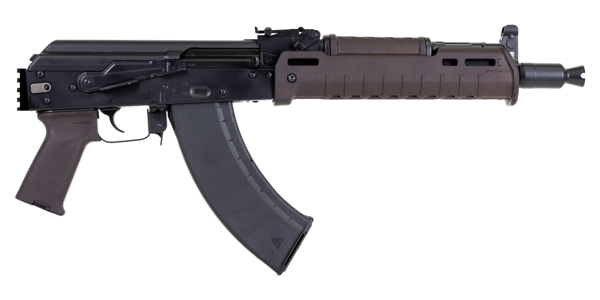 PSA AK-104 Zhukov-U Picatinny Pistol, Plum - Palmetto State Armory