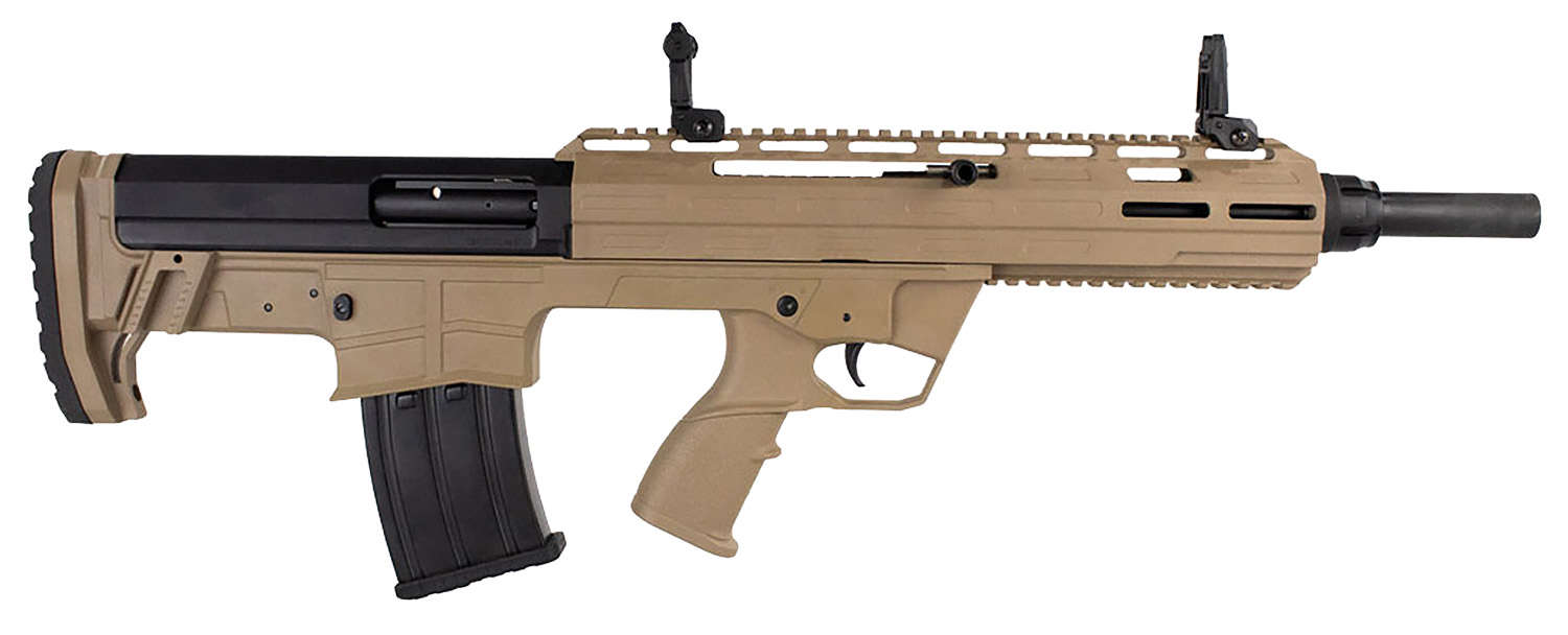 Tokarev 12 Ga Bullpup Shotgun 18.5" Semi Auto, FDE - TBP 12FDE - Tokarev Usa