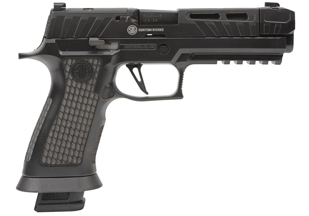 Sig Sauer P320 Spectre Comp 9mm 4.6" 21rd, Black - P320V004 - Sig Sauer