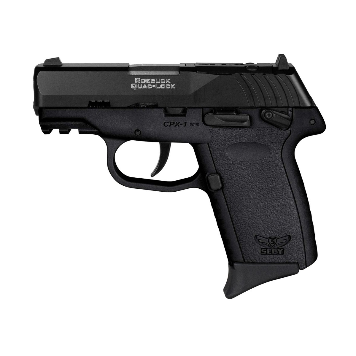 SCCY CPX-1 Gen3 9mm Pistol 3.1" 10rd, Black - SCCYCPX1CBBKRDRG3 - Sccy