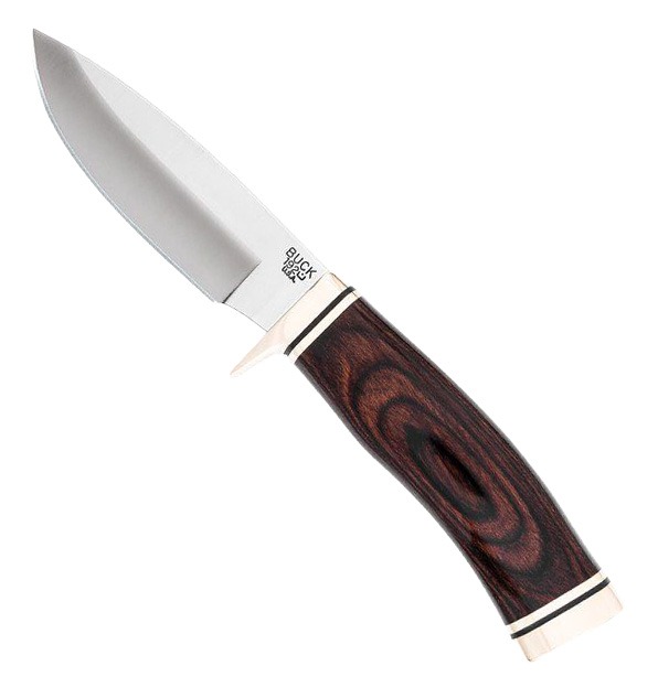 Buck Knives Buck Vanguard Fixed Blade Drop Point Knife, Walnut - 0192BRS-B