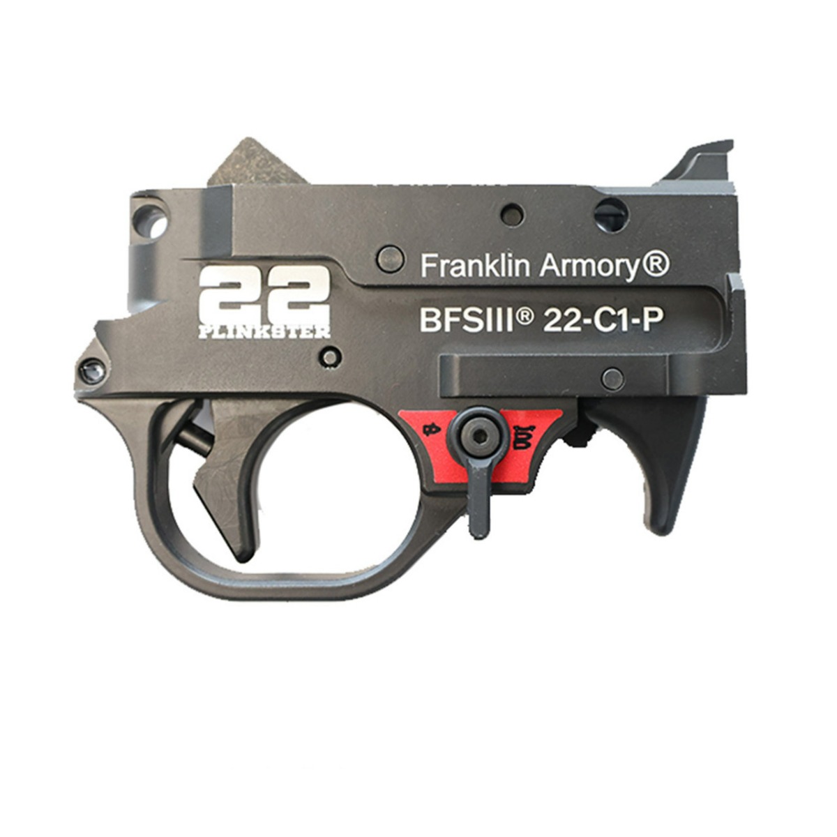 Franklin Armory 22 Plinkster Edition BFSIII 22-C1-P Complete Trigger - 02-50033-BLK - Franklin Armory