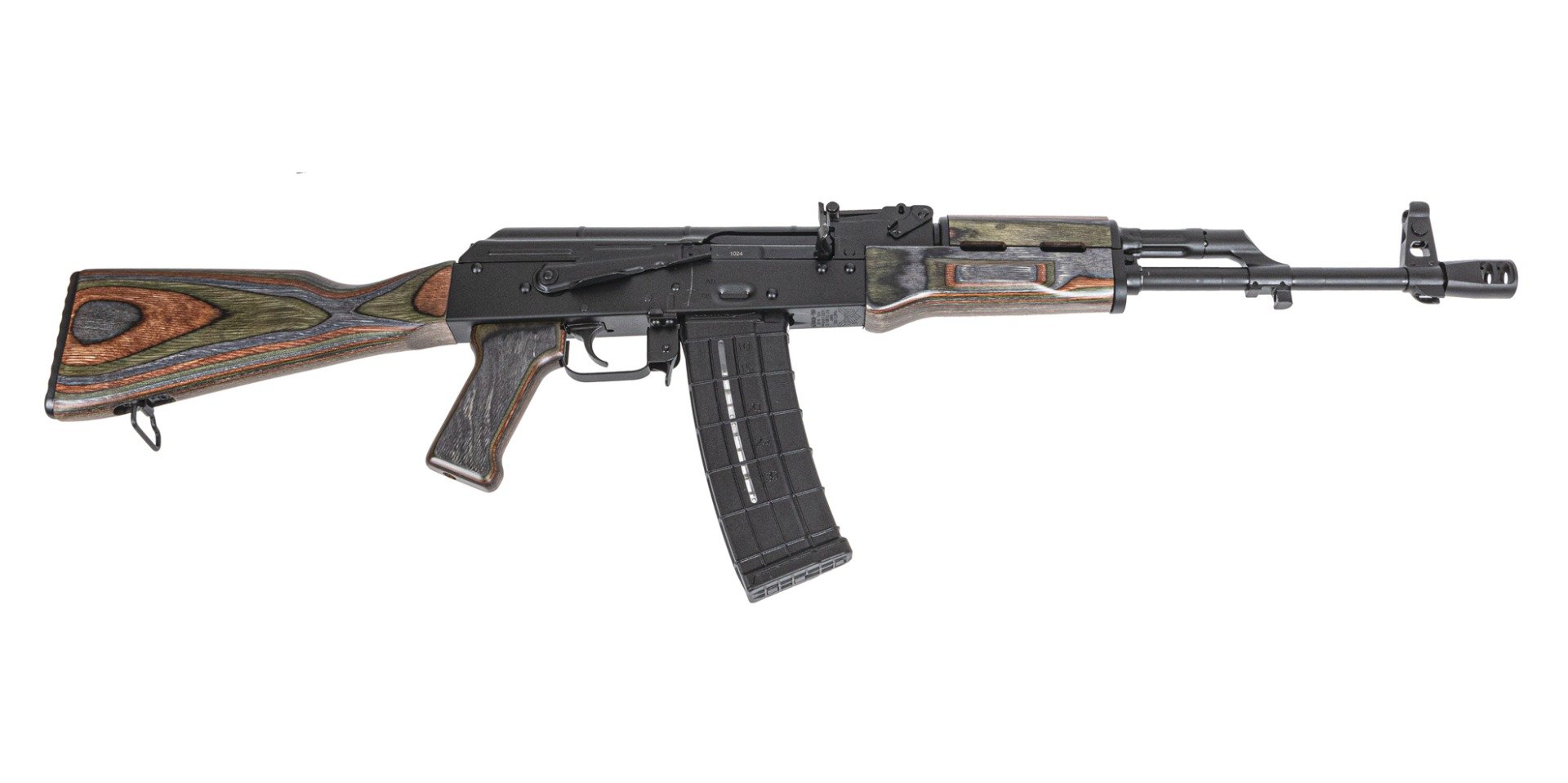 PSA AK-101AKM Voodoo Rifle with Toolcraft Bolt, Trunnion, and Carrier