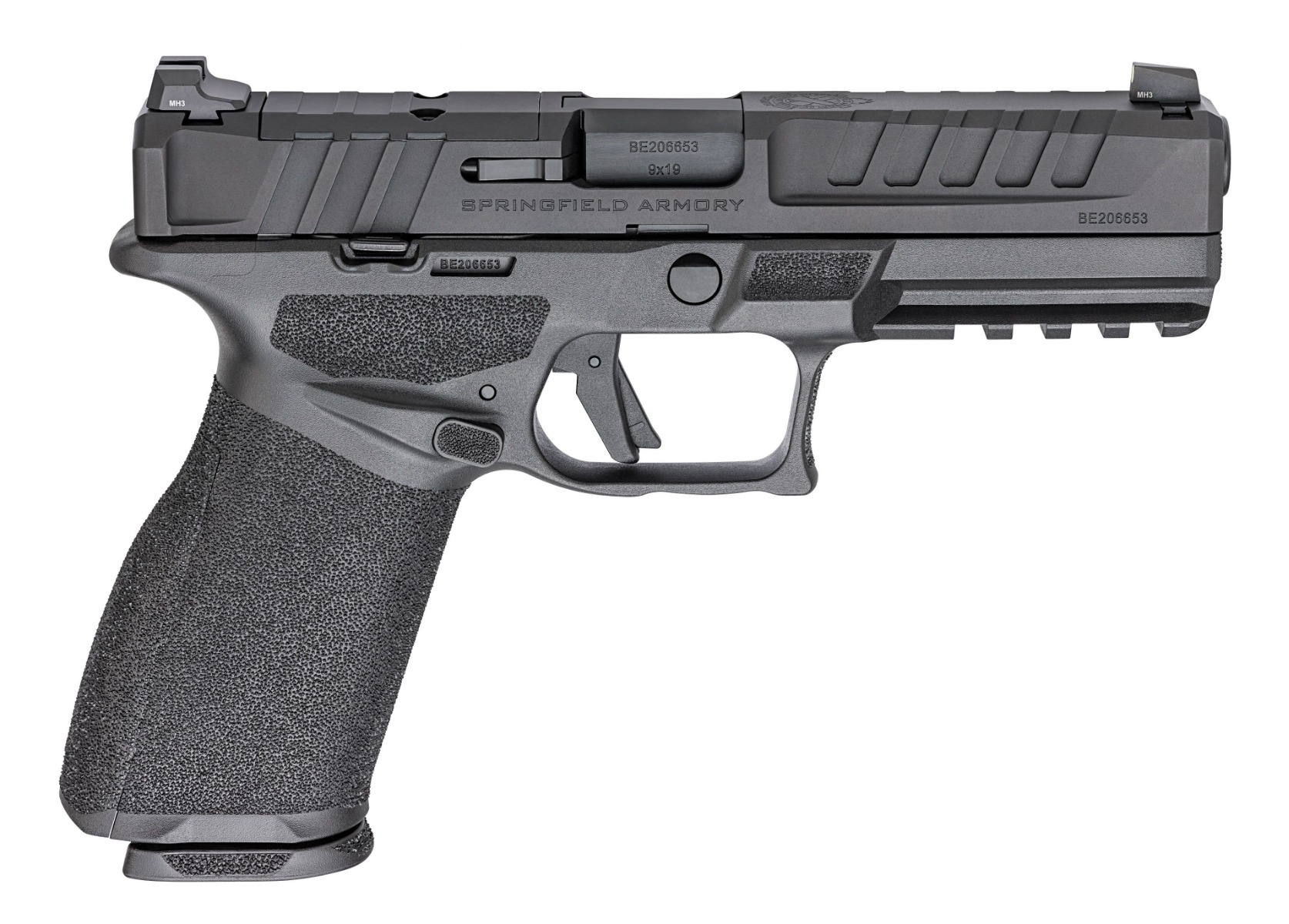 Springfield Echelon 9mm 4.5" 20rd Pistol, Black - EC9459B-3D - Springfield Armory