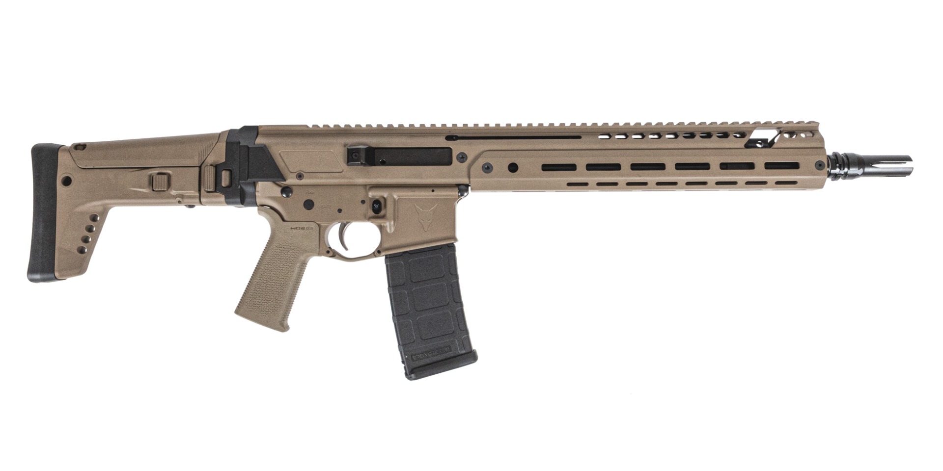 PSA JAKL 13.7" Rifle Length 5.56 1:7 Nitride MOE SL EPT F5 Stock Rifle, FDE - Palmetto State Armory