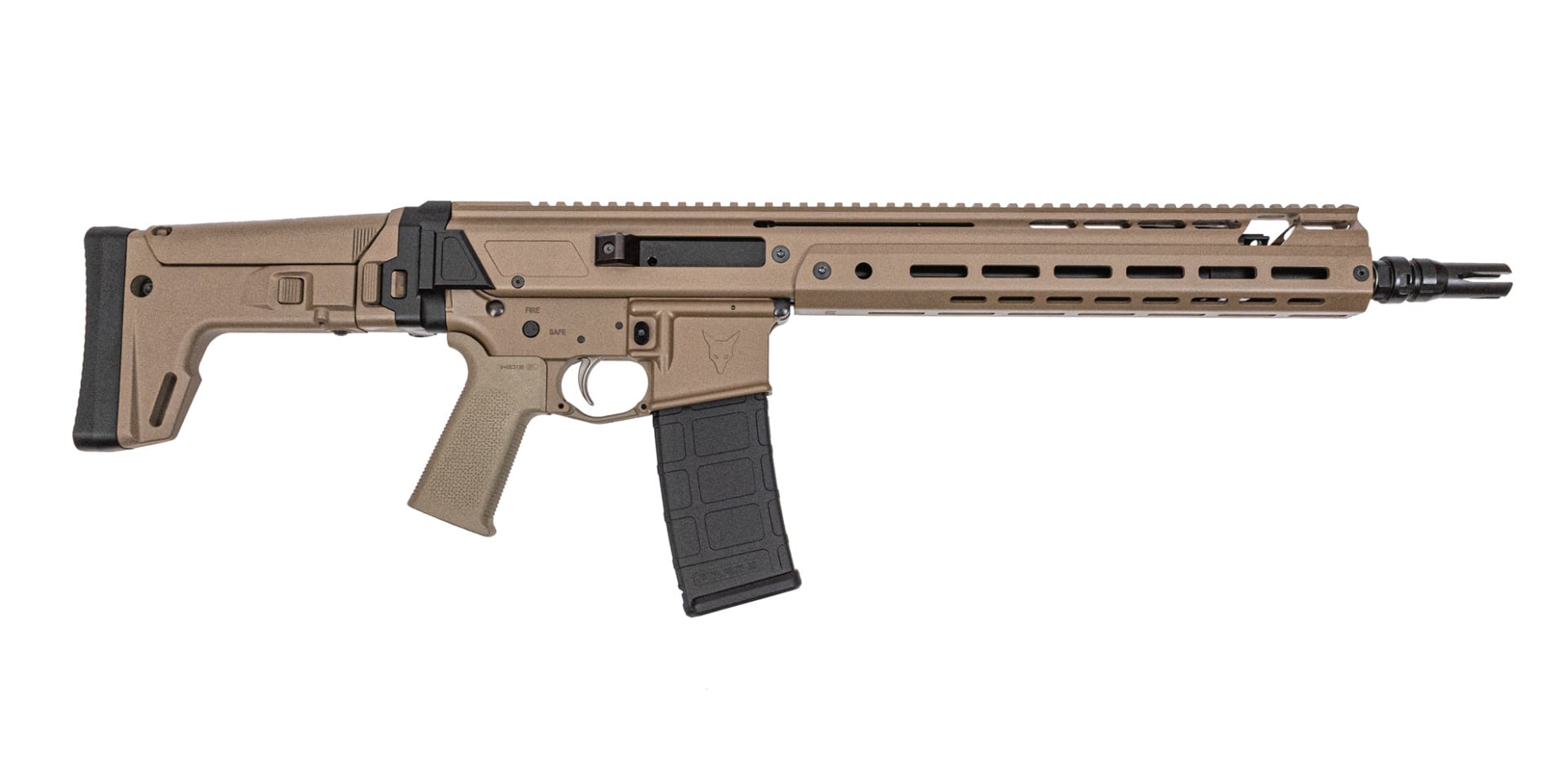 PSA 13.7" JAKL Rifle Length 5.56 1:7 Nitride MOE SL EPT F5 Stock Rifle, FDE - Palmetto State Armory