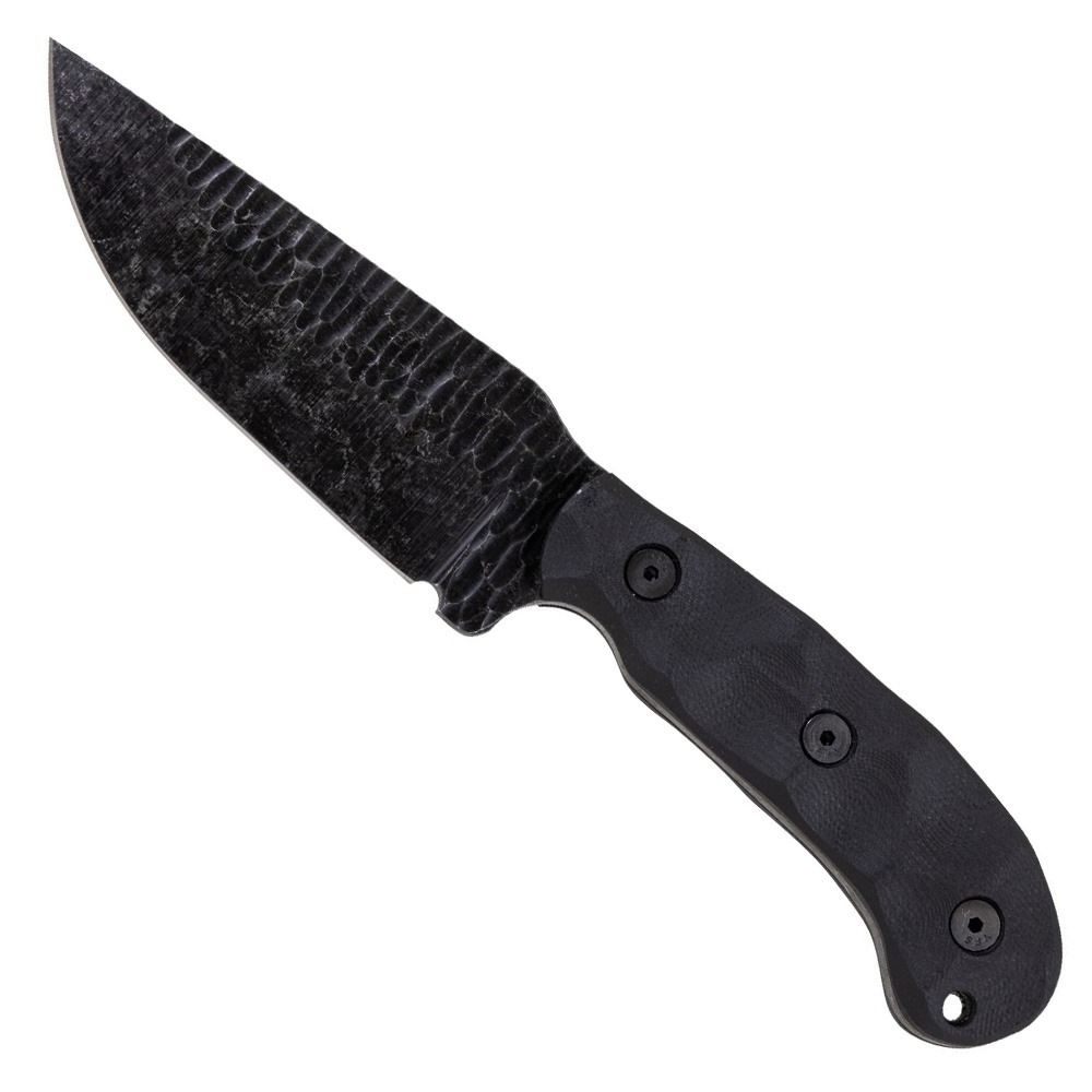 Stroup Knives GP1, Fixed Blade Knife, Black - GP1