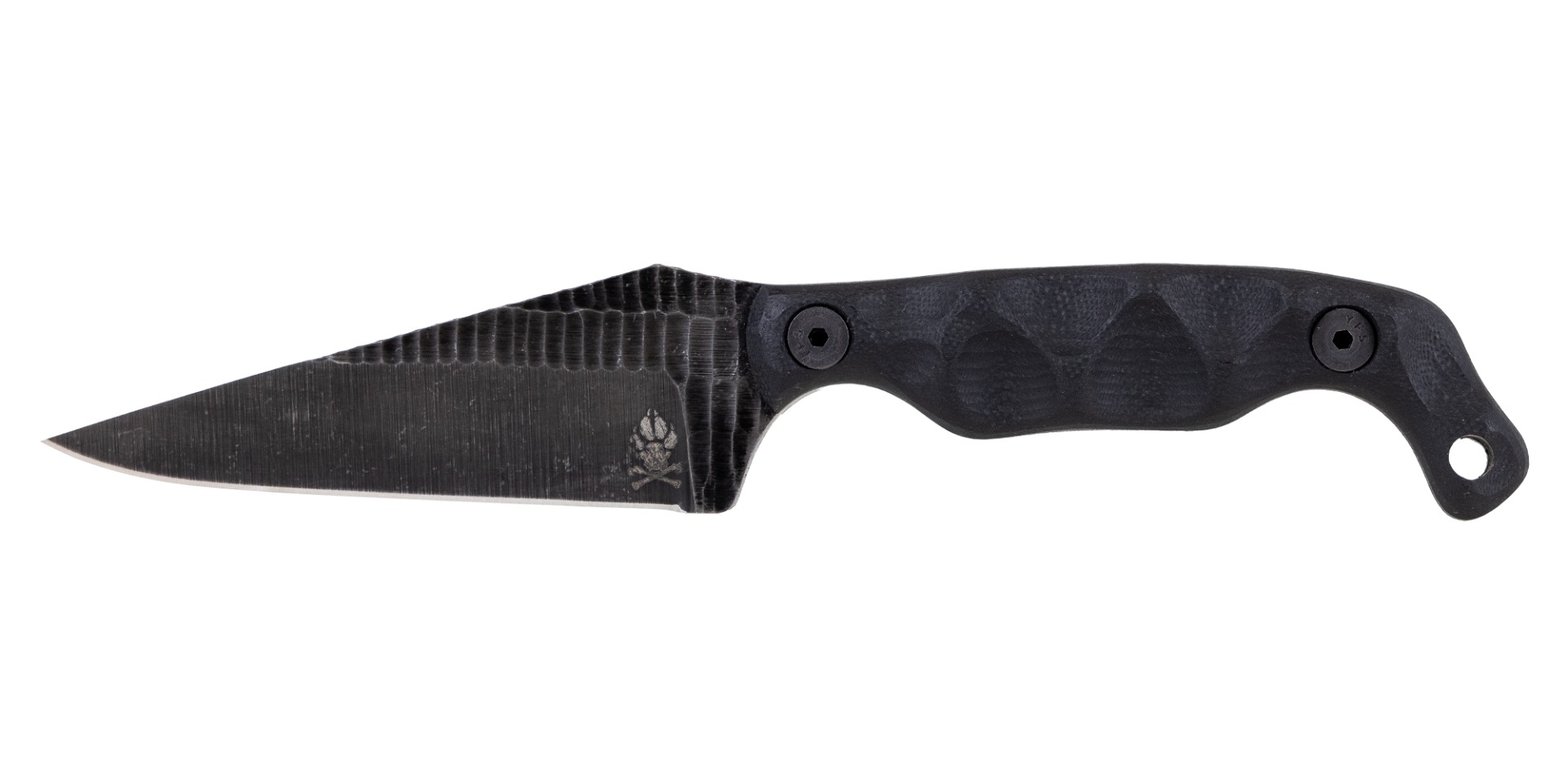 Stroup Knives Bravo 5, Fixed Blade Knife, Black - Bravo 5 - Stroup Knives