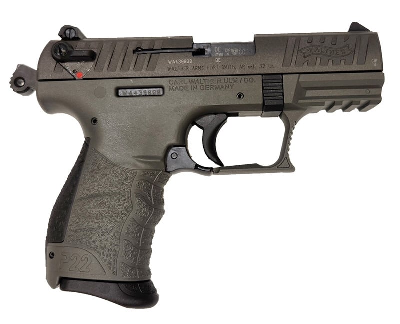 Walther P22Q 22LR 3.42" 10rd, Grey - 5120767