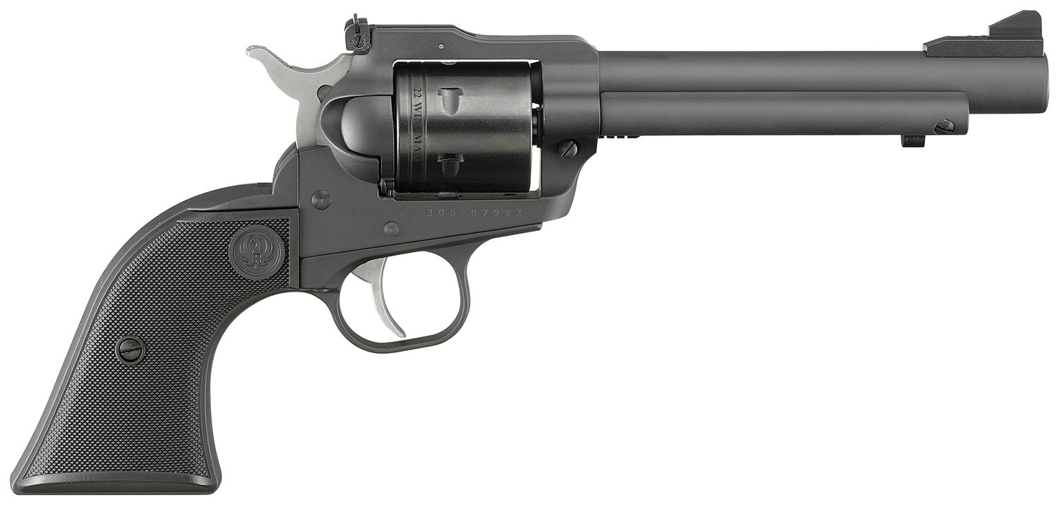 Ruger Super Wrangler 22LR/22WMR 5.5" 6rd Revolver, Black - 2032 - Ruger