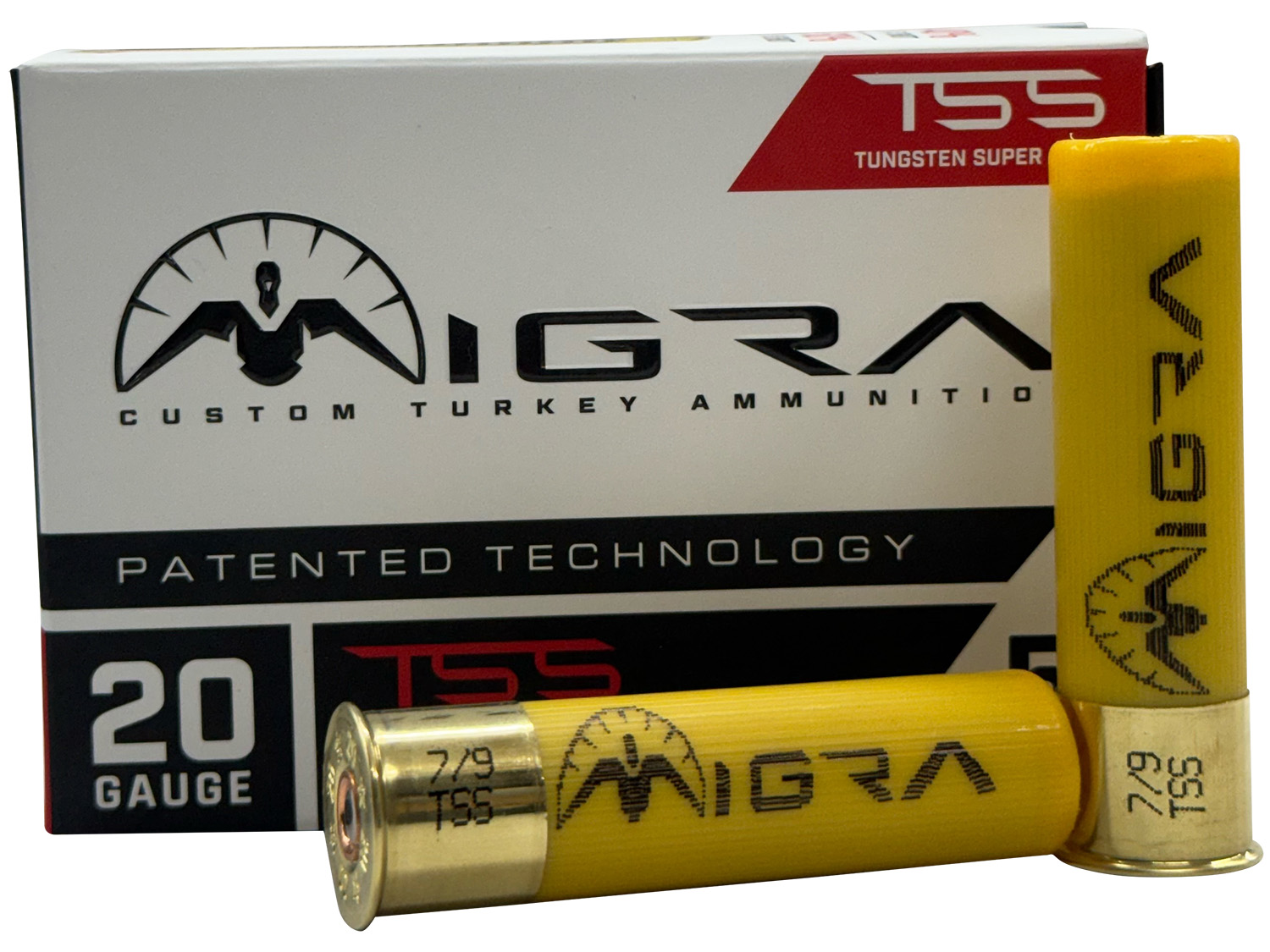 Migra TSS Staxd 20 Gauge  3" 1-5/8oz. Ammo, 5rds - T-20-79-1-58 - Migra Ammunition