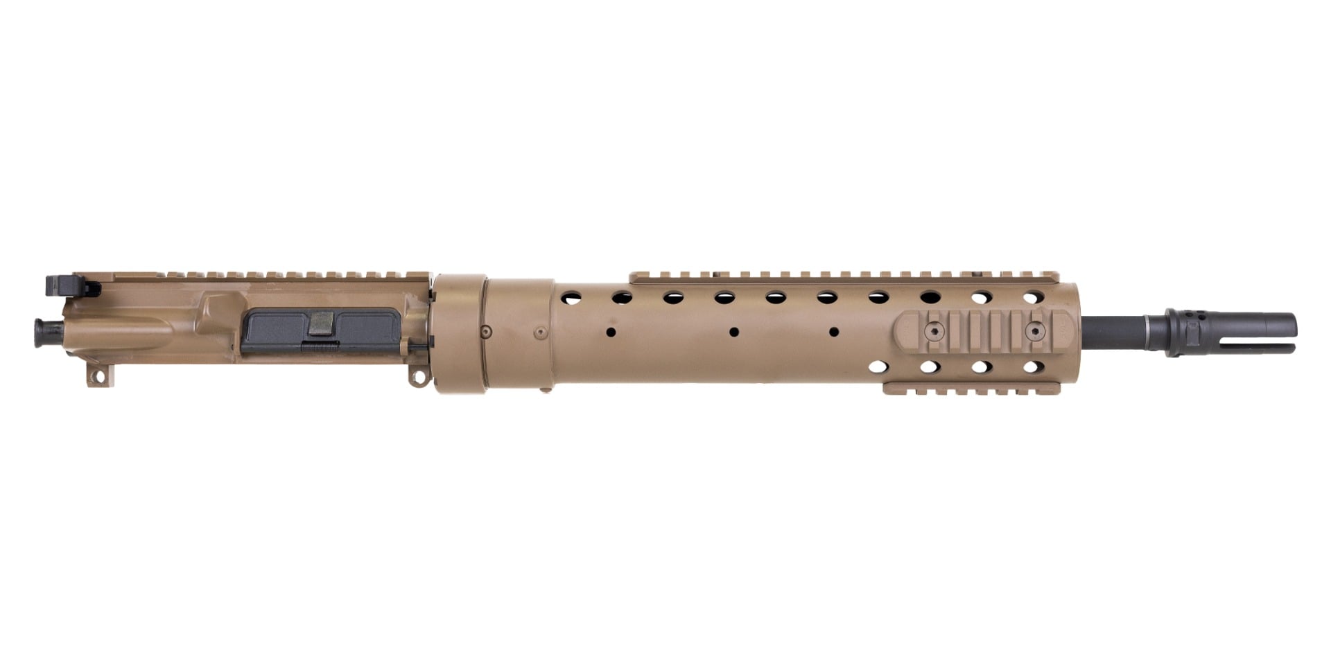 PSA "Sabre" MK12 Mod S 14.5" FN CHF CL with PRI Gen 3 FDE Tube and 3 Prong, B&T, 1/2"-28 - Palmetto State Armory