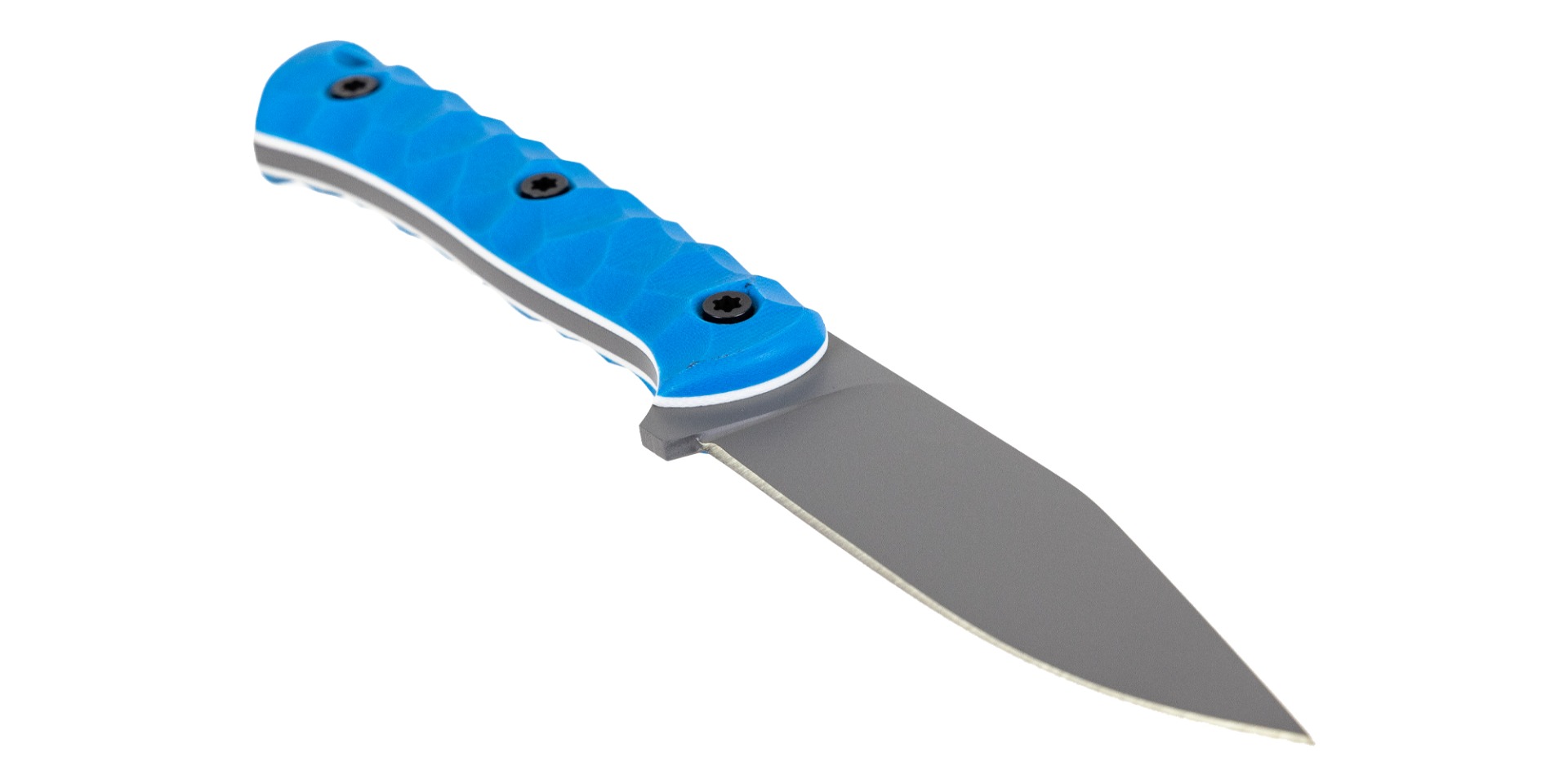 Papa Bear Knives Hunters EDC PSA Exclusive, Fixed Blade Knife, Blue - PBKHEDC2023 - Papa Bear Knives