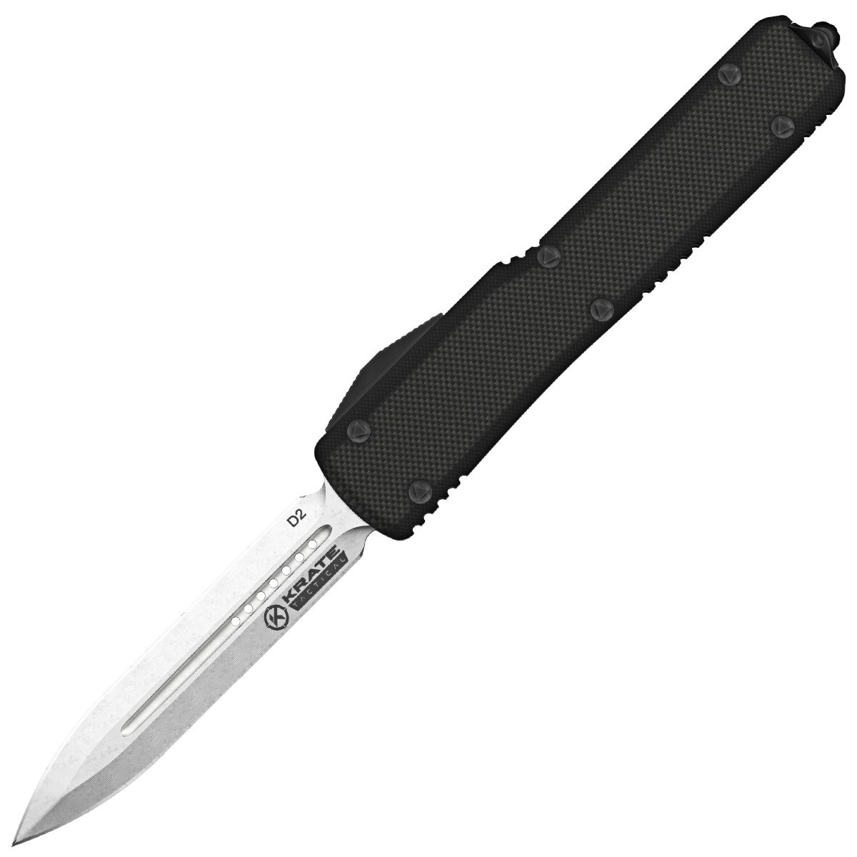 Krate Tactical "The Ghost" OTF Knife- KRT-OTF-BLK-X