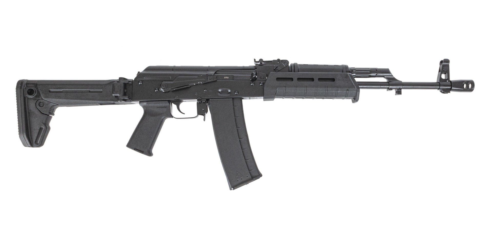 PSA AK-101AKM Moe Black Rifle with Toolcraft Bolt, Trunnion, and Carrier - Palmetto State Armory