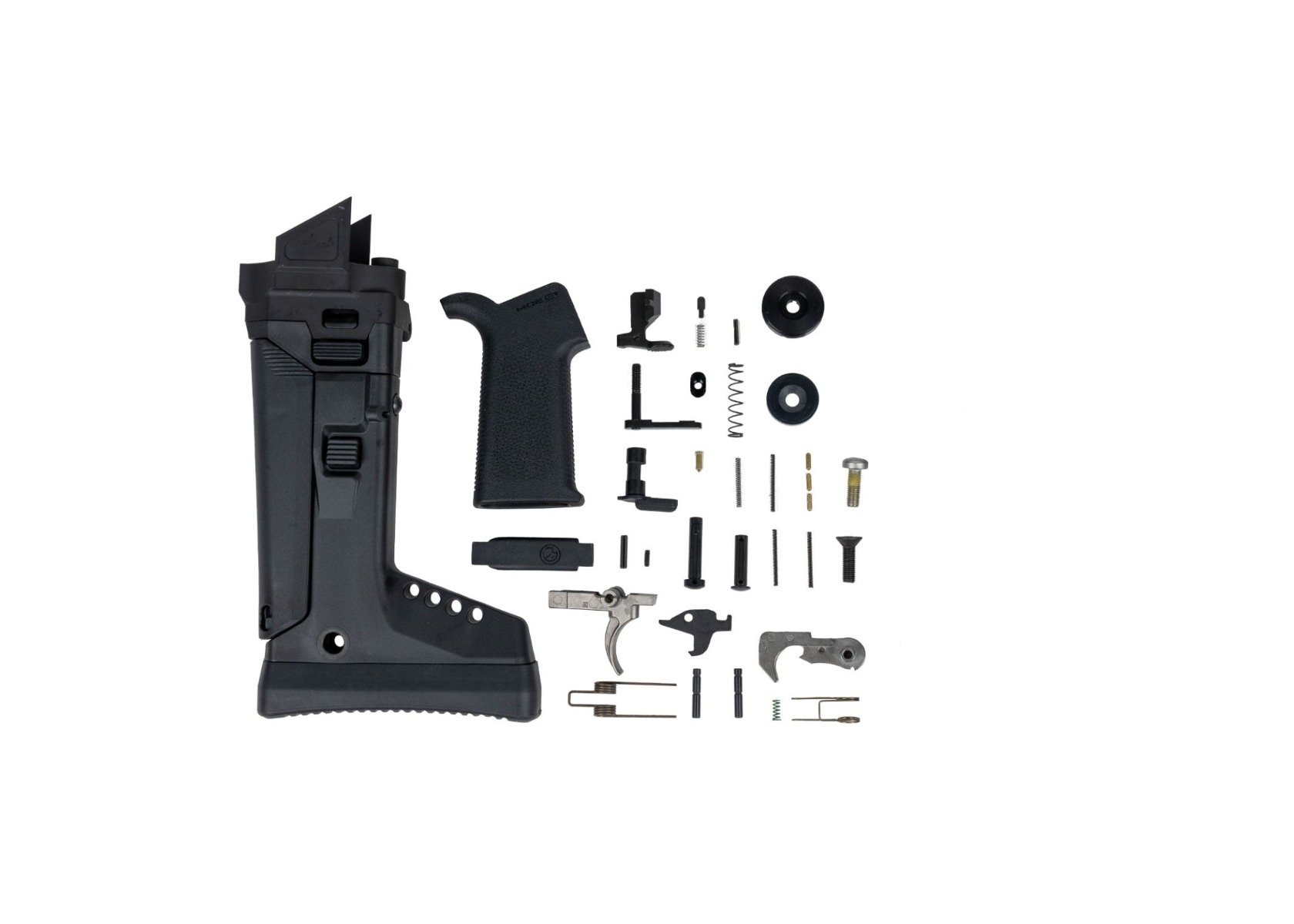 PSA JAKL Rifle Lower Build Kit MOE SL EPT F5 Stock, Black - Palmetto State Armory