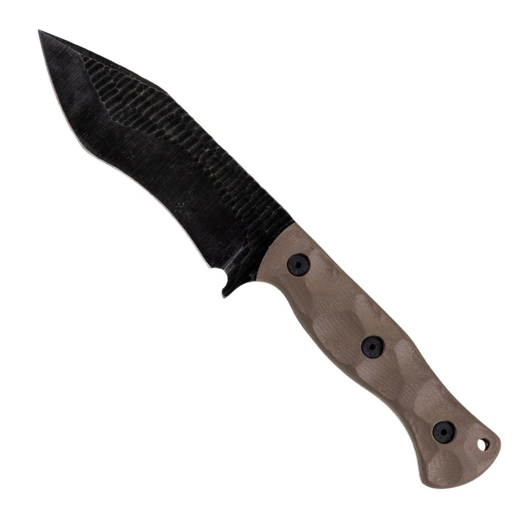 Kronos Achilles, Fixed Blade Knife w/ Kydex Sheath, Flat Dark Earth - Achilles - Kronos