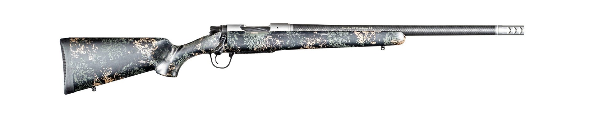 Christensen Arms Ridgeline FFT 6.8 Western Bolt Action Rifle, Green - 8010631400 - Christensen Arms