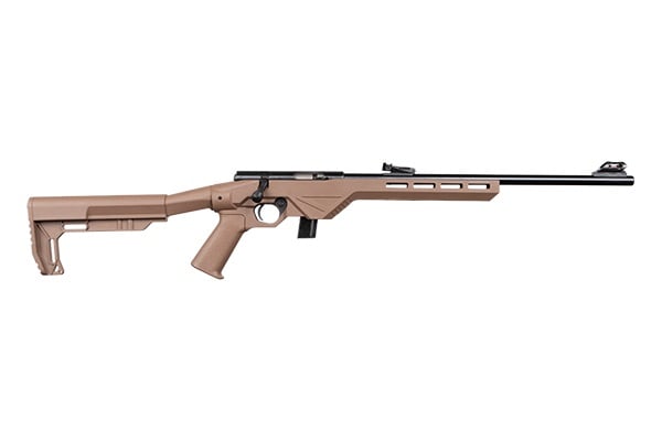 Citadel TRAKR .22LR Bolt Action Rifle, Flat Dark Earth - CIT22LRBLTFDE - Citadel