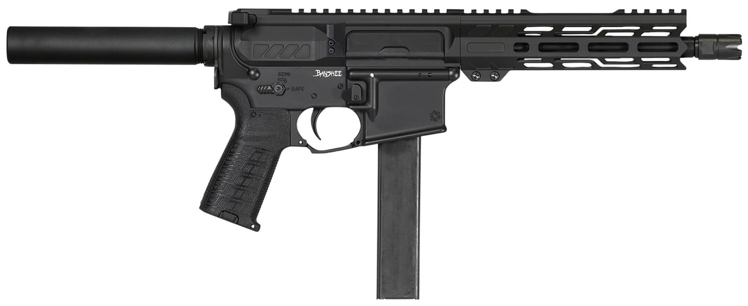 CMMG Banshee MK9 9mm 8" 32rds, Black Armor Cerakote - 91A516CAB - Cmmg
