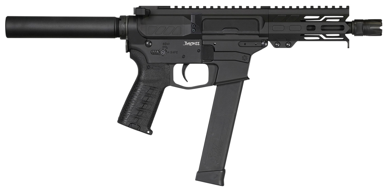 CMMG Banshee MKG .45 ACP 5" 26rds, Black Armor Cerakote - 45A69BBAB - Cmmg