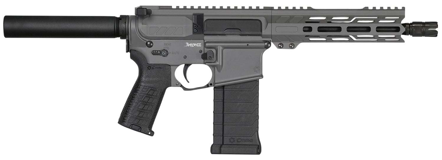CMMG Banshee MK4 5.7x28mm 8" 40rds, Tungsten Gray Cerakote - 54A8879TNG - Cmmg
