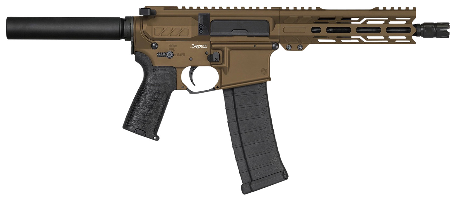 CMMG Banshee MK4 4.6x30mm HK 8" 40rds, Midnight Bronze Cerakote - 46A962FMB - Cmmg