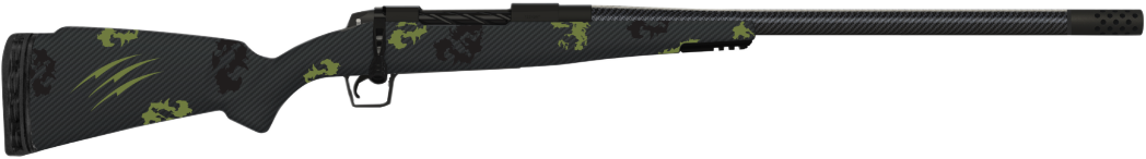 Fierce Firearms Carbon Rogue 7mm PRC Bolt Action Rifle, Forest Camo - ROG65PRC22BF - Fierce Firearms