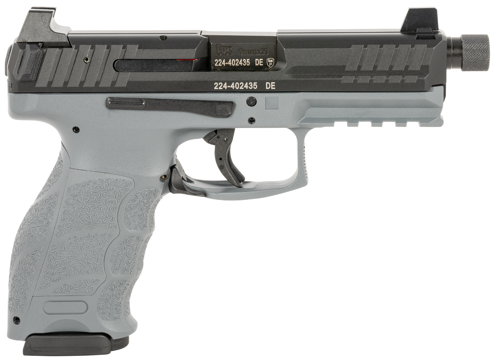 Heckler & Koch VP9 Tactical 9mm 4.09" 10rd Pistol, Gray - 81000787 - H&K