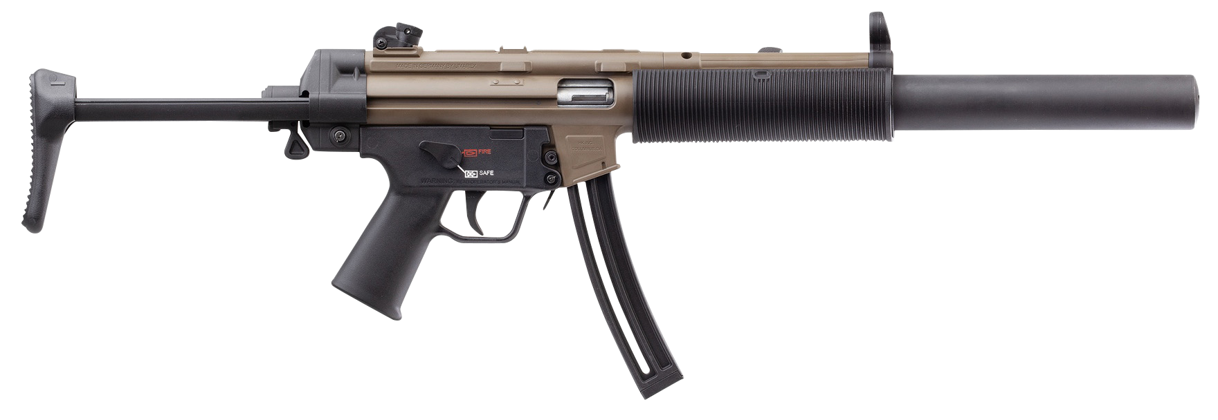 Heckler & Koch MP5 .22LR Semi-Auto, FDE - 81000627 - H&K