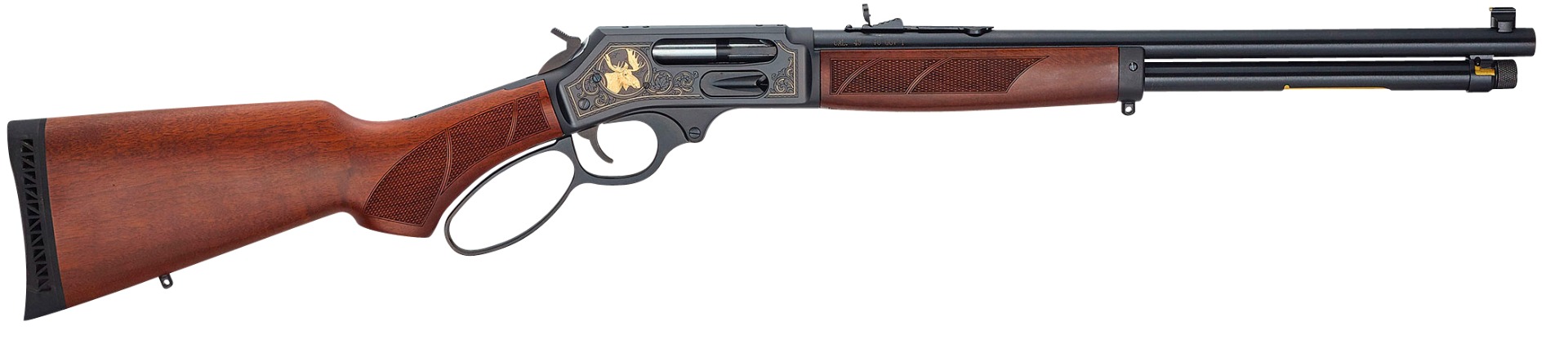 Henry Repeating Arms Side Gate Wildlife .45-70 Government Lever Action Rifle, Walnut - H010GWL - Henry