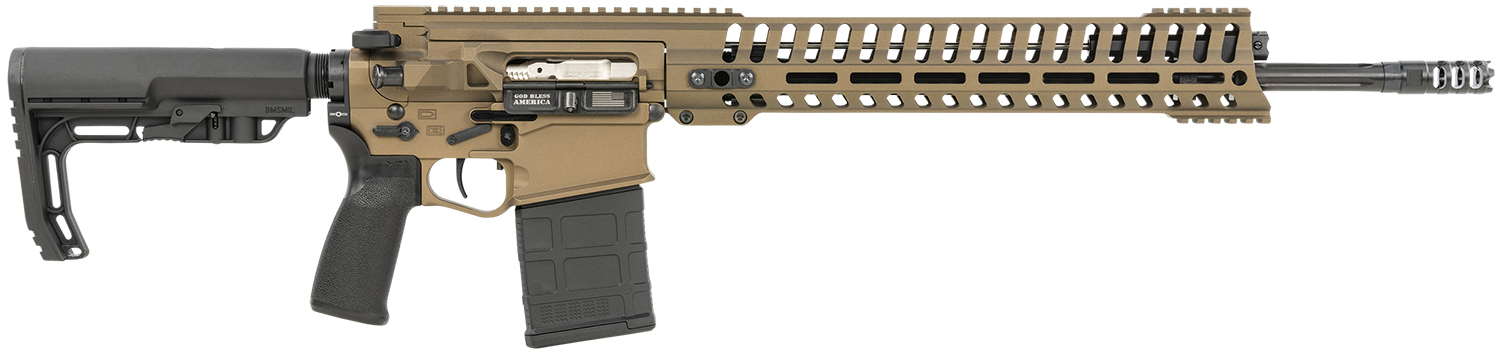 Patriot Ordnance 18.5" .308 Win Rifle w/ 14.50" M-LOK Handguard, Bronze - 1805 - Patriot Ordnance Factory