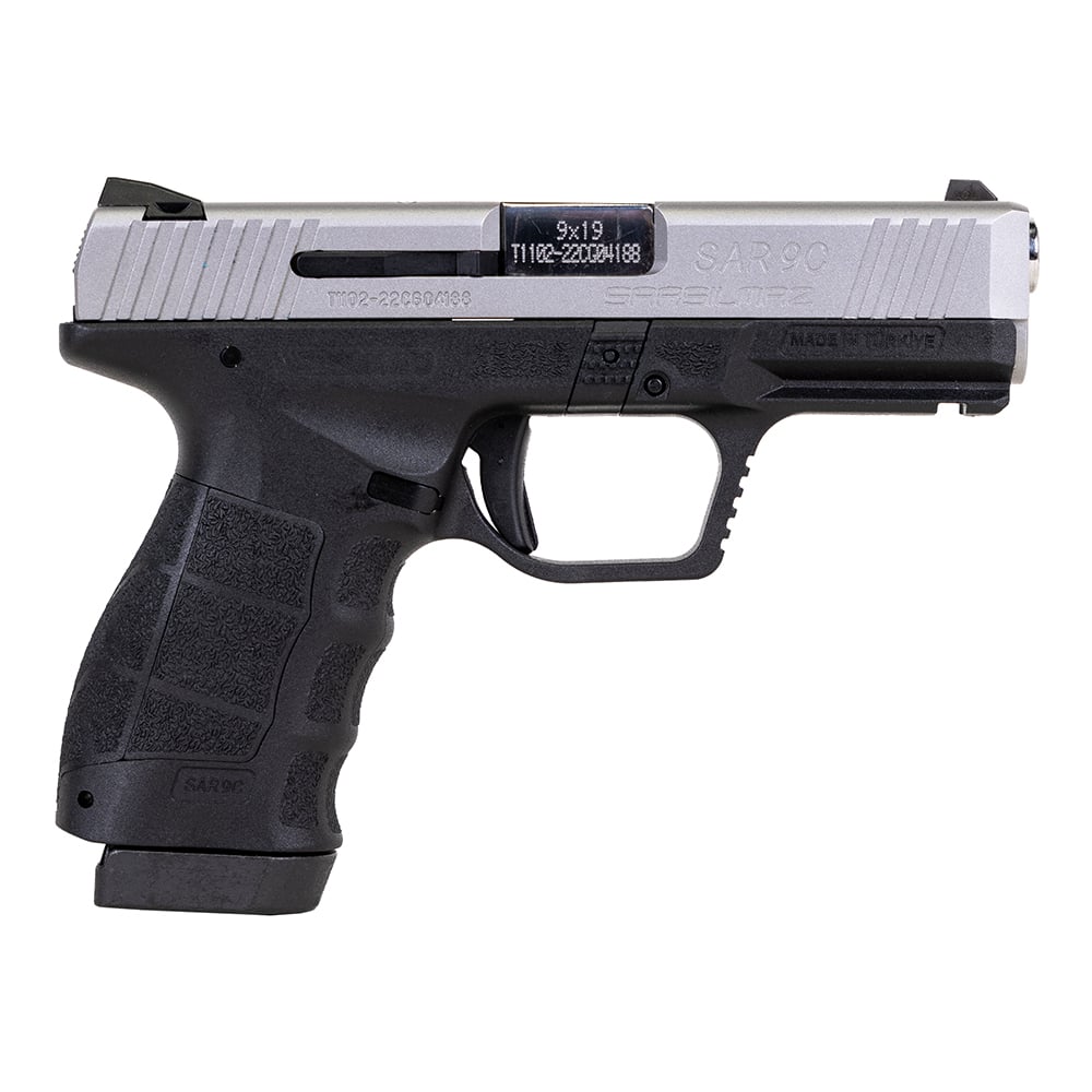 SAR USA SAR9 C 9mm 4" 15+1rds, Black - SAR9CST - Sar Usa