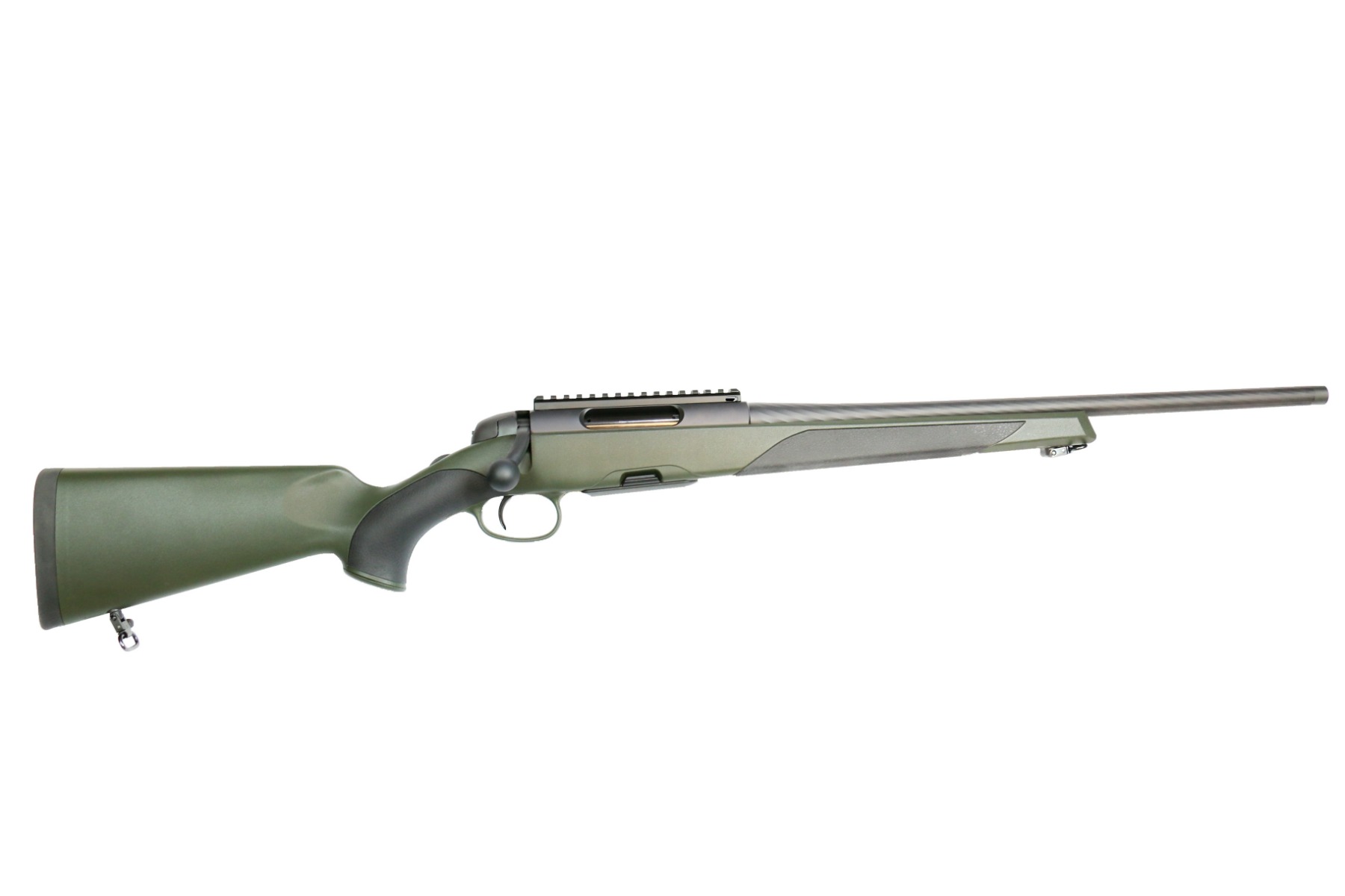 Steyr Arms Pro Hunter II SX .243 Winchester Bolt Action Rifle, Green/Black - E26.284GU.3G