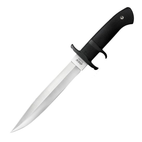 Cold Steel OSS, Fixed Blade Knife, Black - CS-39LSSC - Cold Steel