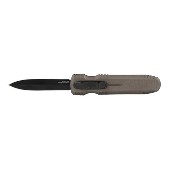 SOG Knives Pentagon OTF Knife Spear Point, Flat Dark Earth - SOG15-61-02-57 - Sog Knives