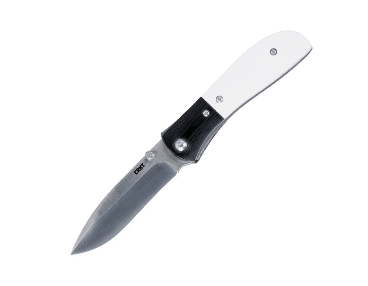 CRKT Folding Knife Versatile Drop Point Blade in Sleek Black - M4-02M - Crkt