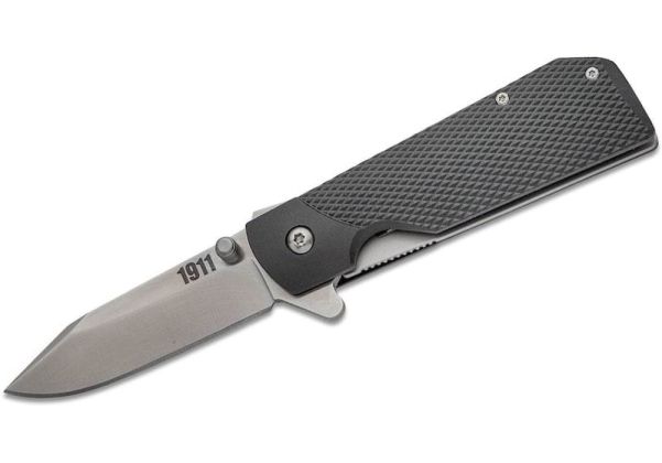 Cold Steel Folding Knife Clip Point, Black - CS-20NPJAAZ - Cold Steel