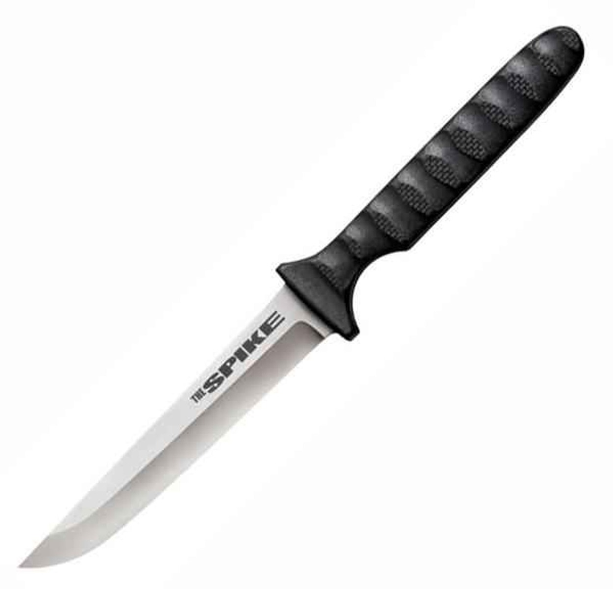 Cold Steel Spike Straight Back Fixed Knife Efficient and Black for Versatile Use - CS-53NCC - Cold Steel