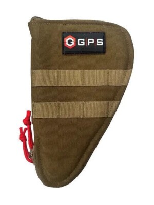 GPS Discreet Carry Pistol Case 4" Handguns, Tan - 1004CPCT - Gps
