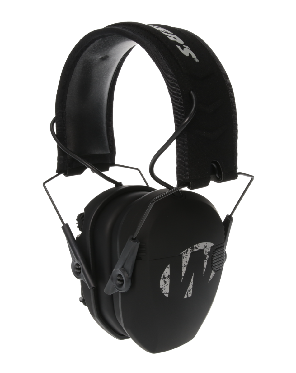 Walkers Freedom Series Logo Earmuff Adult/23 dB, Black - GWP-RSEMFS - Walkers Game Ear