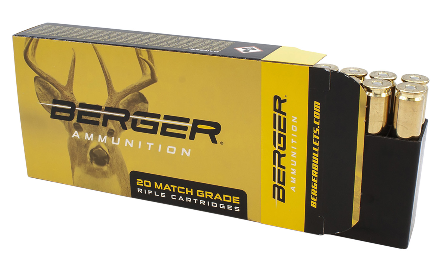 Berger Bullets Classic Hunter 6.5 Creedmoor 135 gr Ammo HBT - 20rds - 31031 - Berger Bullets