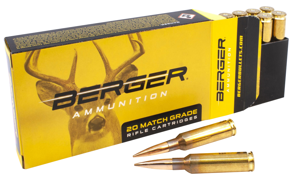 Berger Bullets Elite Hunter 6.5 Creedmoor 156 gr Ammo Hybrid - 20rds - 31070 - Berger Bullets