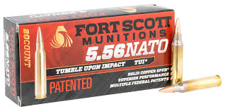 Fort Scott Munitions Tumble Upon Impact 5.56 62 gr Ammo SCS - 20rds - 556062SCV - Fort Scott Munitions