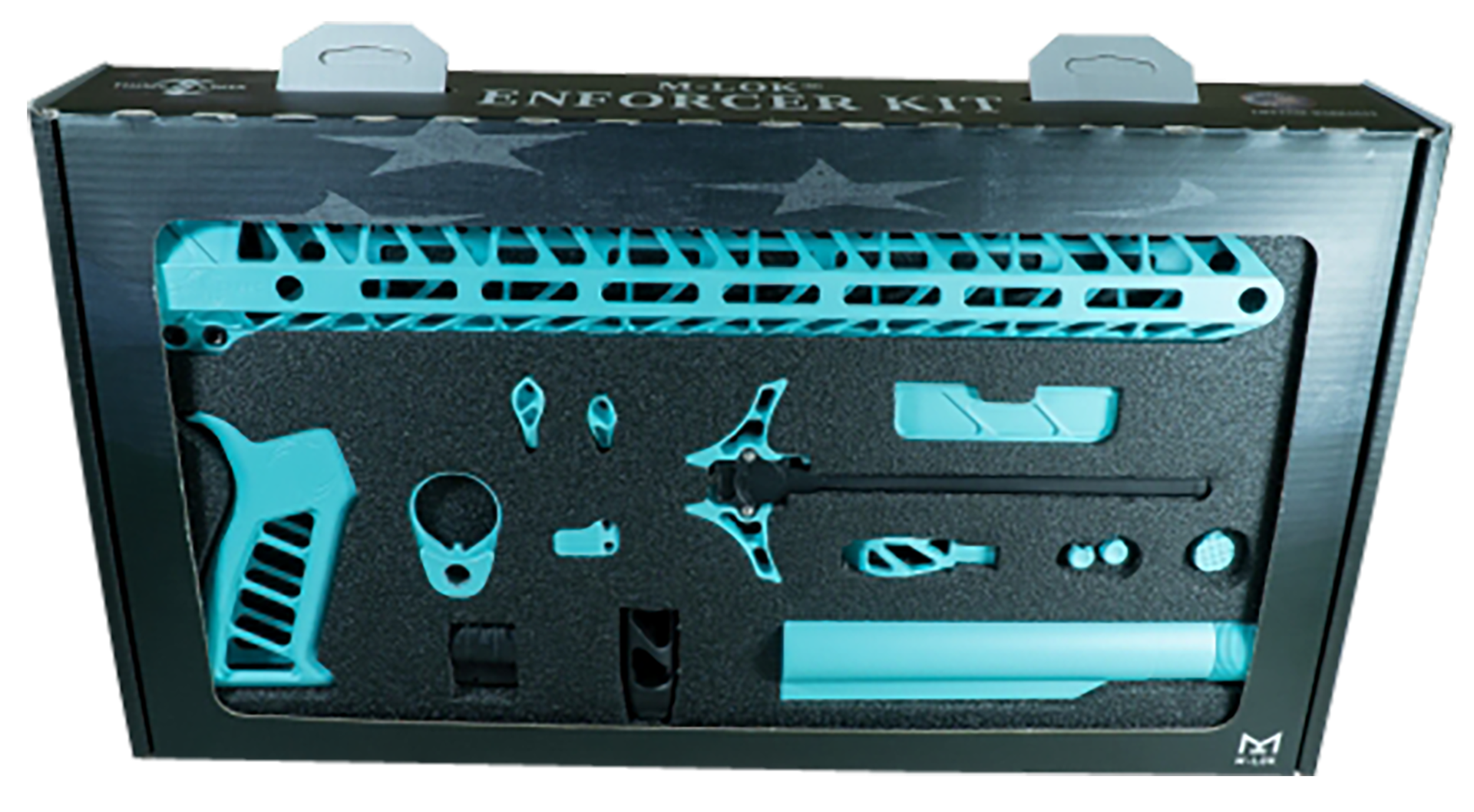 Timber Creek Outdoors TCO Enforcer Complete Build Kit for AR-15, Robin's Egg Blue - TCO EK RE - Timber Creek